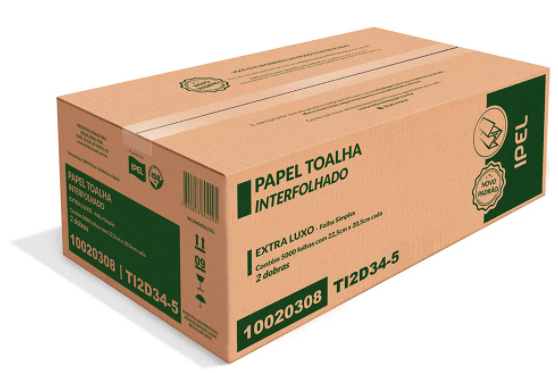 papel interfolhado dona