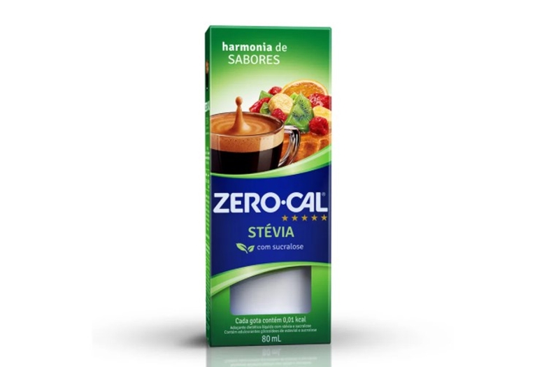 Adoçante líquido Zero Cal Stévia com Sucralose