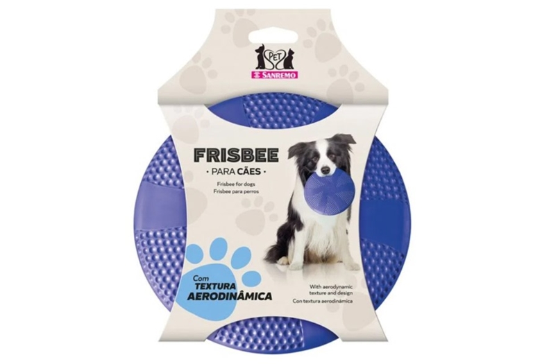 Frisbee Sanremo Azul p/ Cães