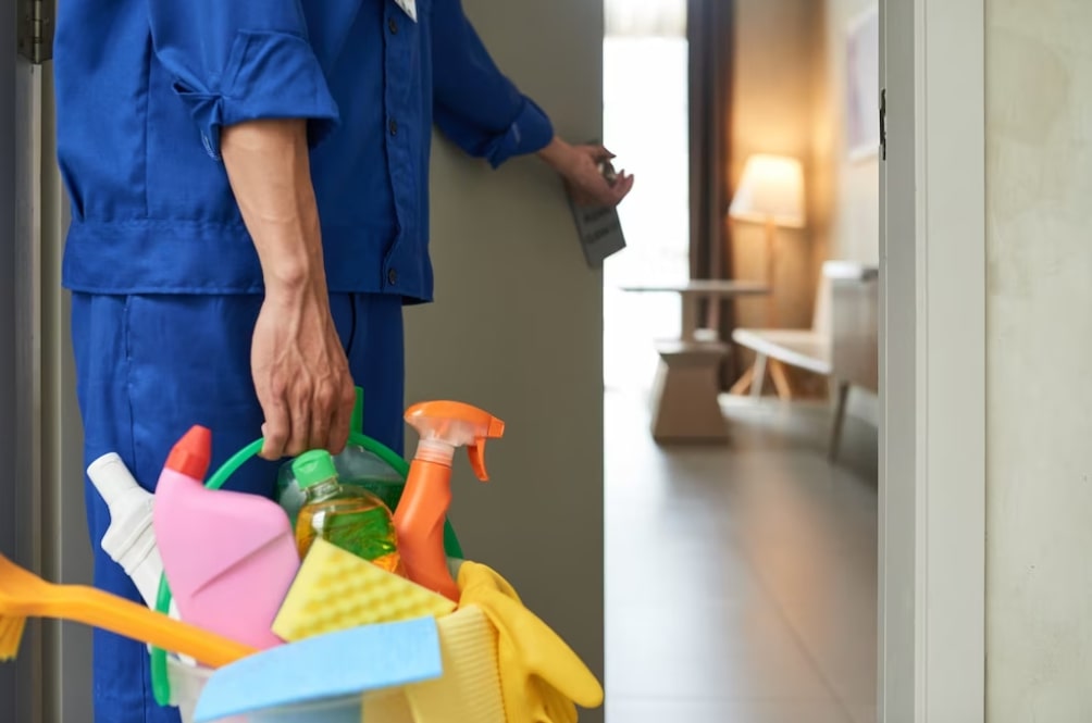 Limpeza pesada com produtos abrasivos