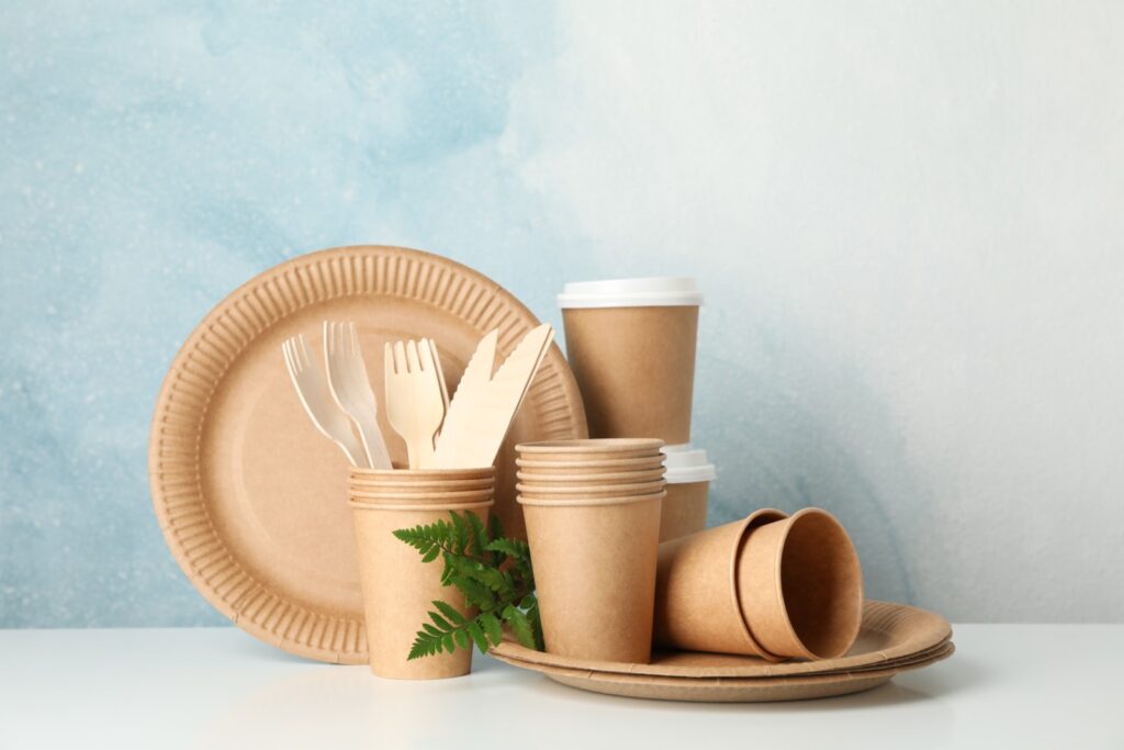 Descartáveis biodegradáveis