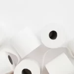 rolo de papel higiênico
