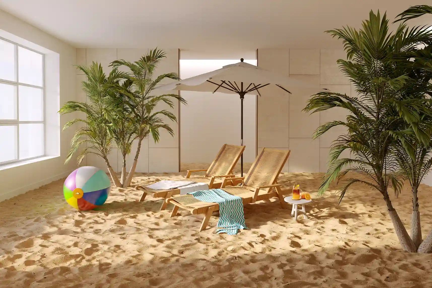 Limpeza para casas de praia