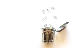 Lixo em festas de fim de ano