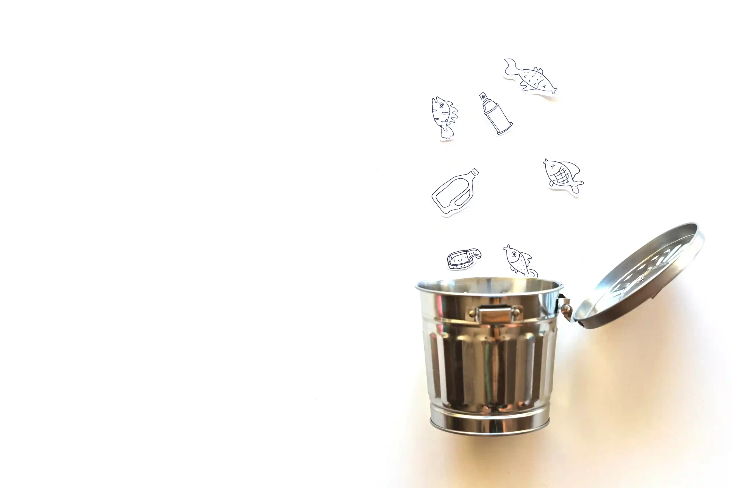 Lixo em festas de fim de ano