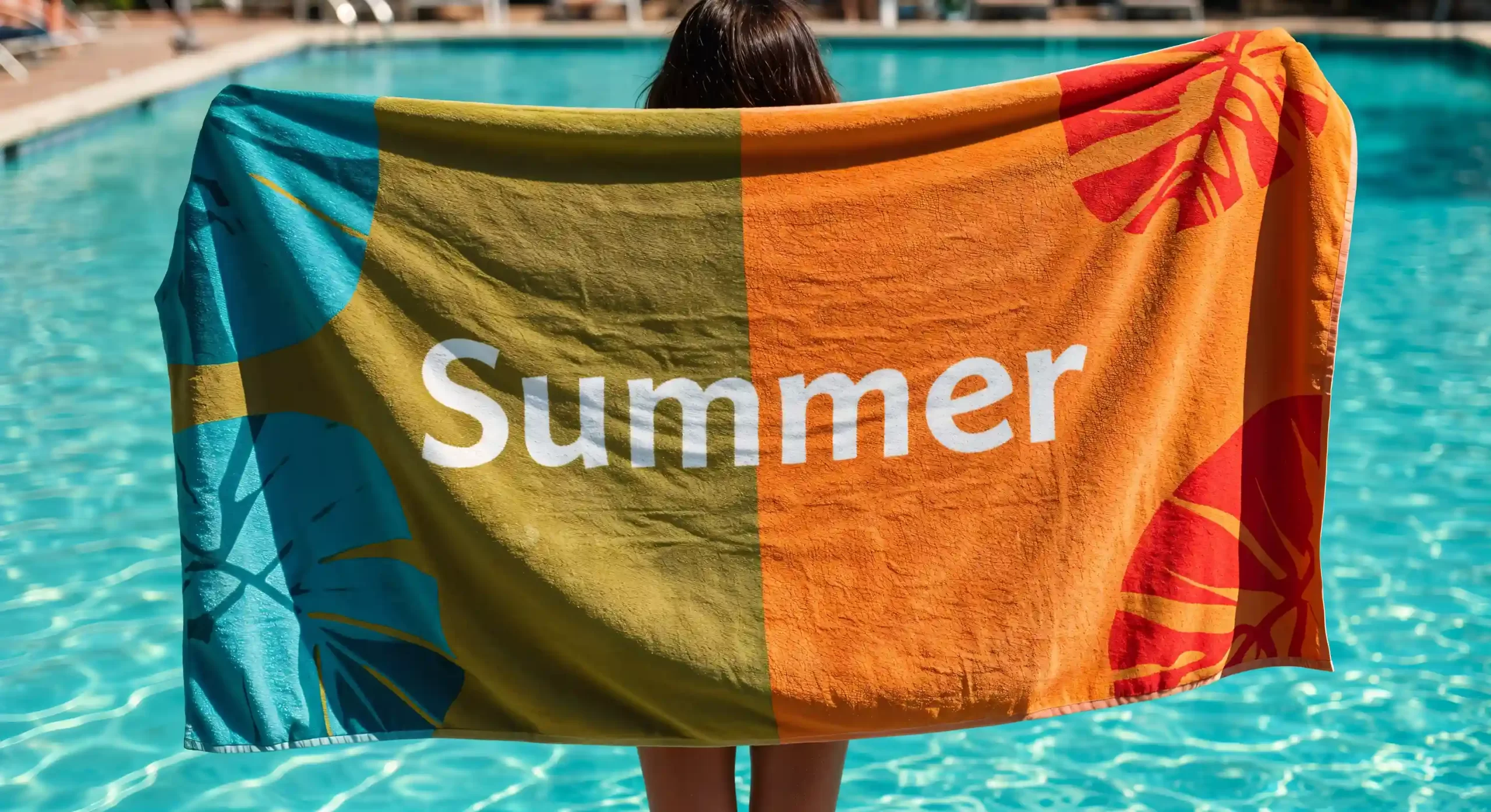 Toalhas de praia e piscina