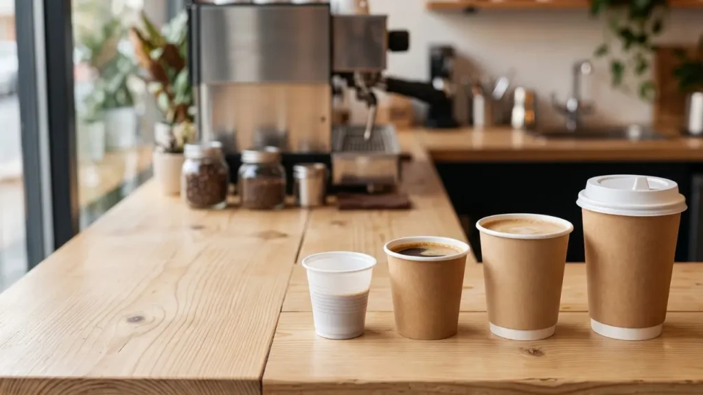 copos descartáveis para café